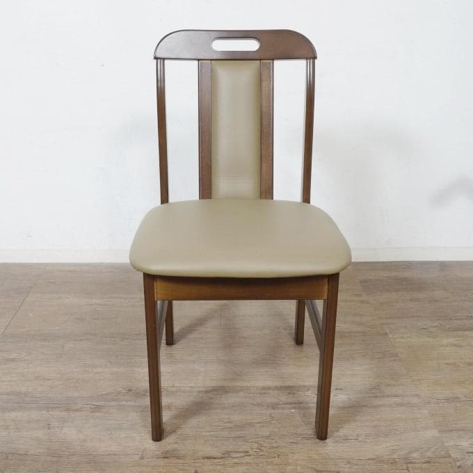 ゆうまる　2脚セット【新品】ダイニングチェア　シンプル