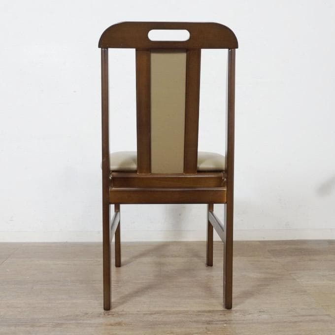 ゆうまる　2脚セット【新品】ダイニングチェア　シンプル