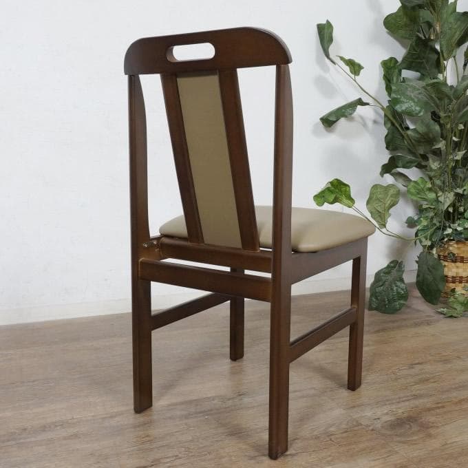 ゆうまる　2脚セット【新品】ダイニングチェア　シンプル