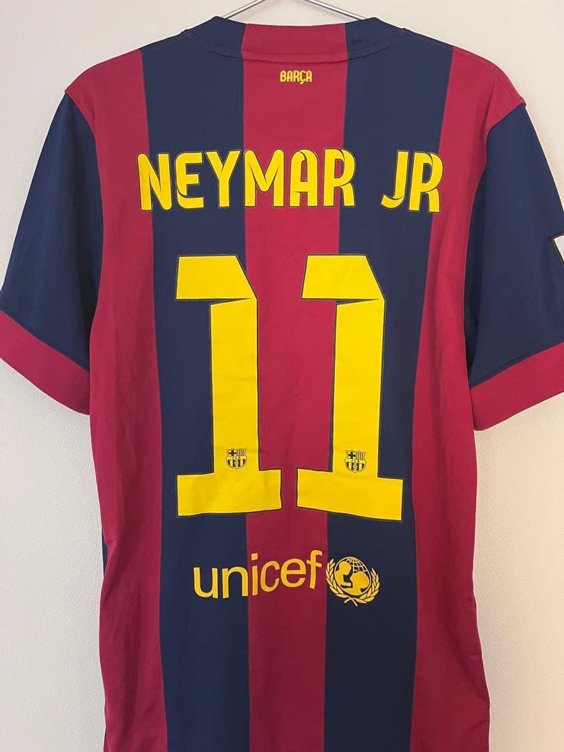 バルセロナ 14-15 ホームユニフォーム ネイマール#11 オーセンティック