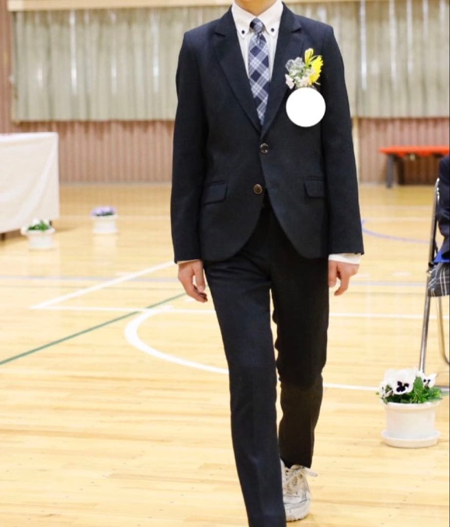 【150cm細身】フォーマルスーツ5点セット