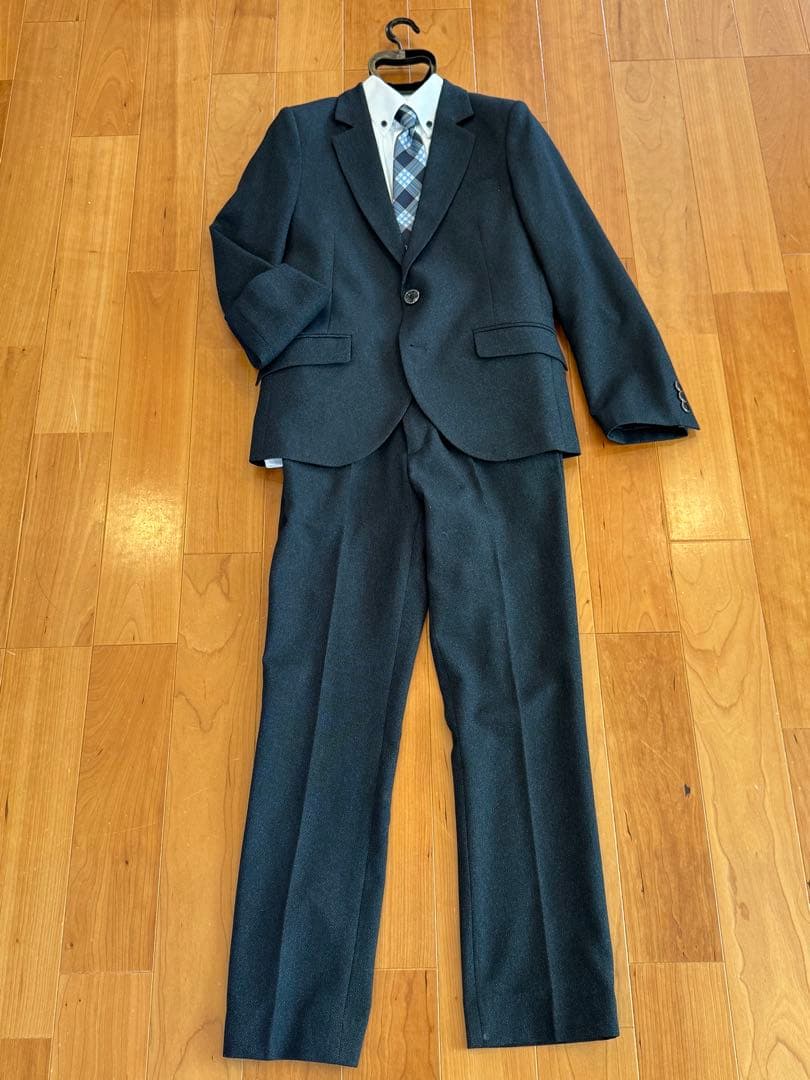 【150cm細身】フォーマルスーツ5点セット