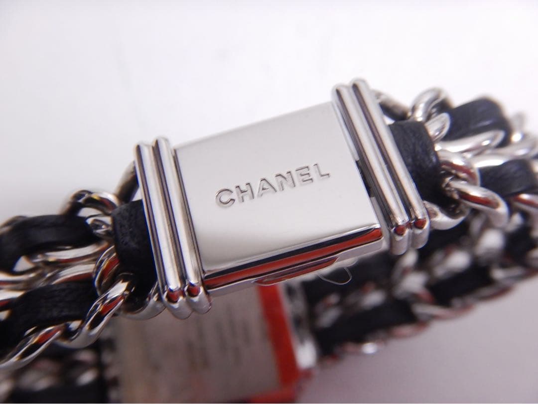 極美品■シャネル プルミエール Mサイズ H0451 時計 シルバー■