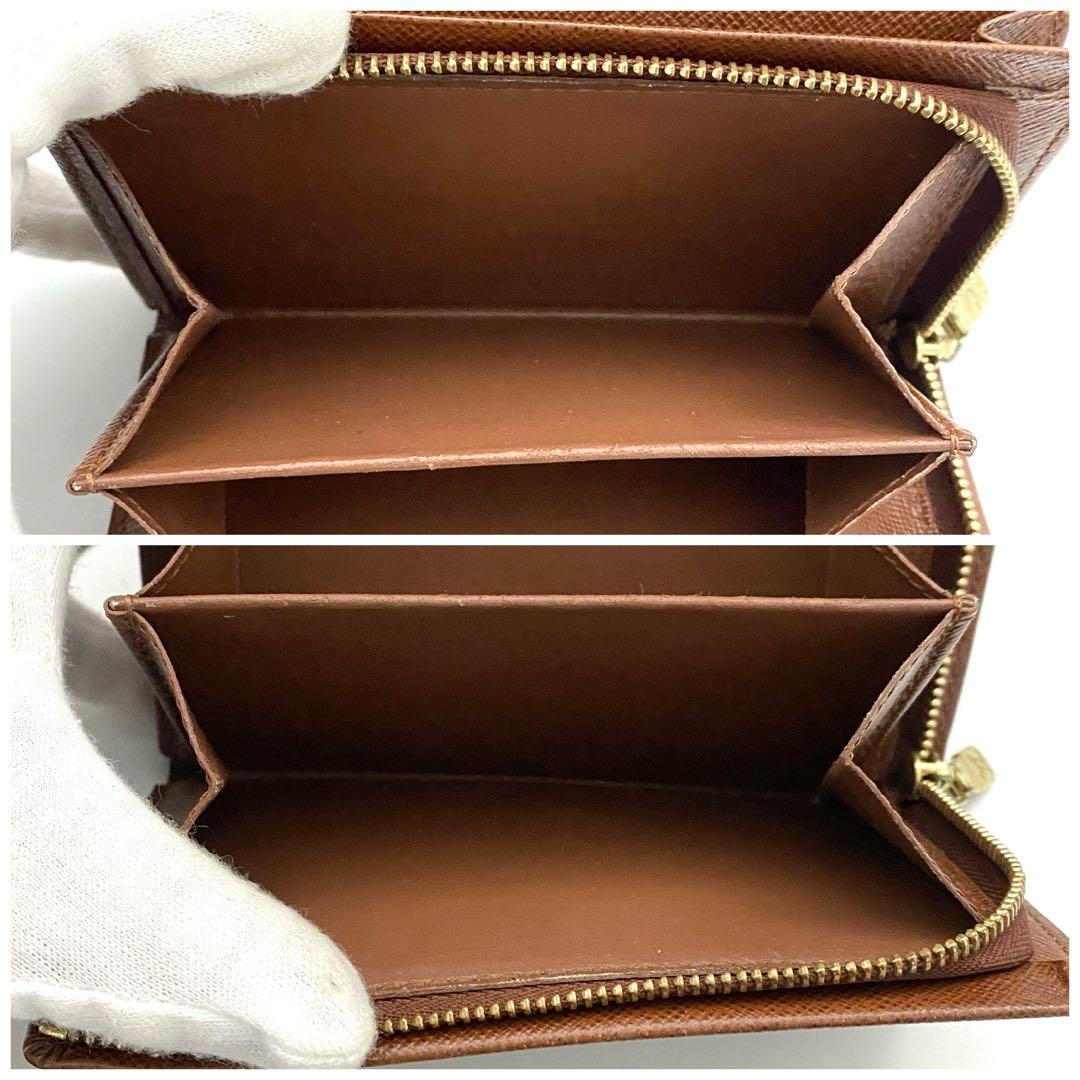 ルイヴィトン　モノグラム　ポルトモネビエ　トレゾール　折り財布