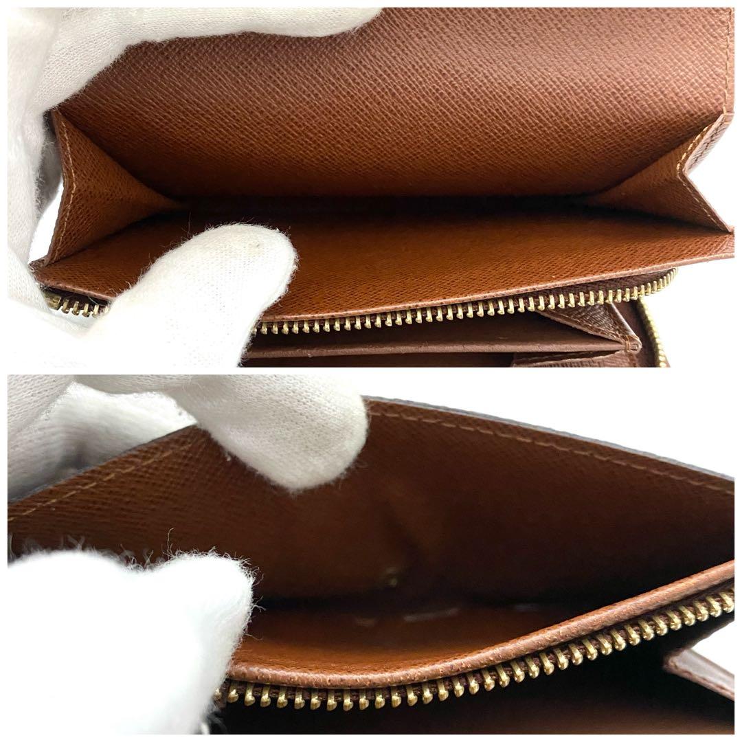 ルイヴィトン　モノグラム　ポルトモネビエ　トレゾール　折り財布