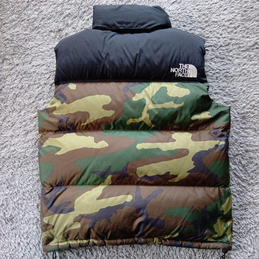 THE NORTH FACE ヌプシ ダウンベスト カモフラ