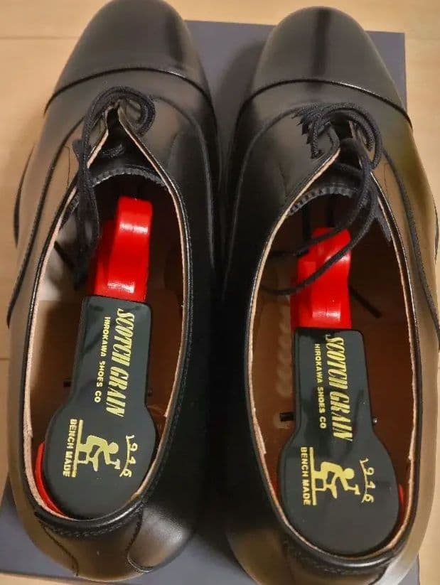 週末限定価格【新品】SCOTCH GRAIN F0350 ブラック 25.5cm