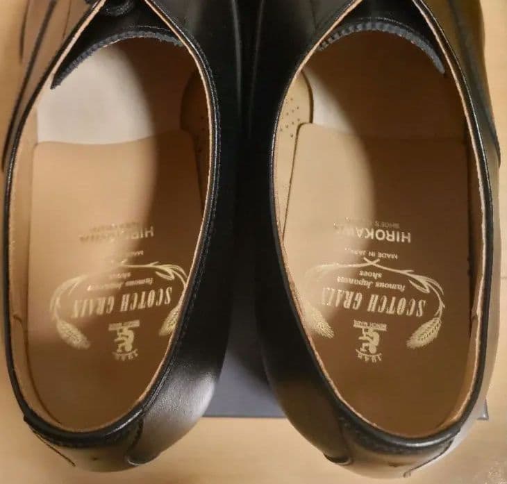 週末限定価格【新品】SCOTCH GRAIN F0350 ブラック 25.5cm