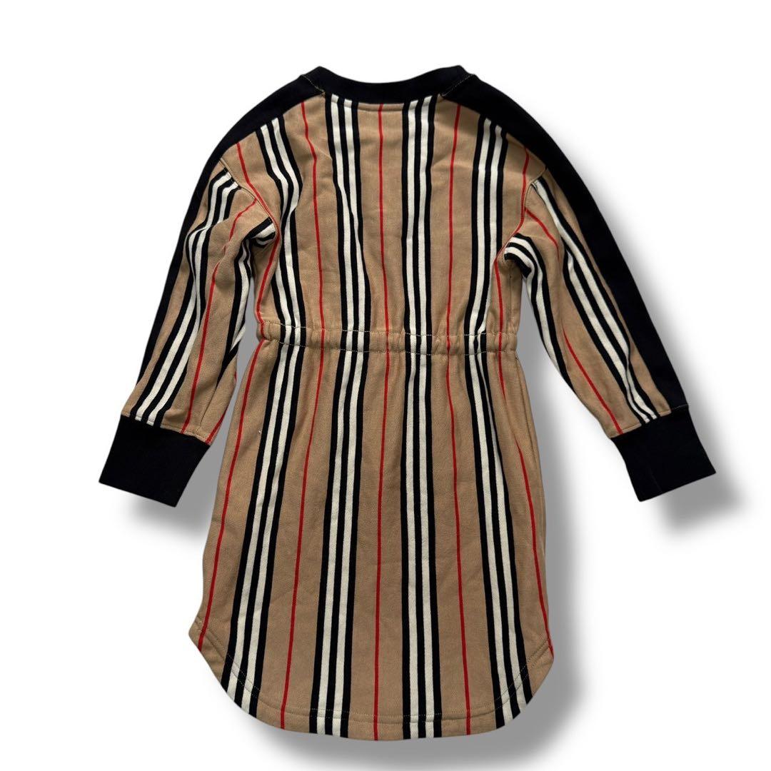 現行 美品✨バーバリー 664 長袖ワンピース ノバチェック　ウエスト調整可