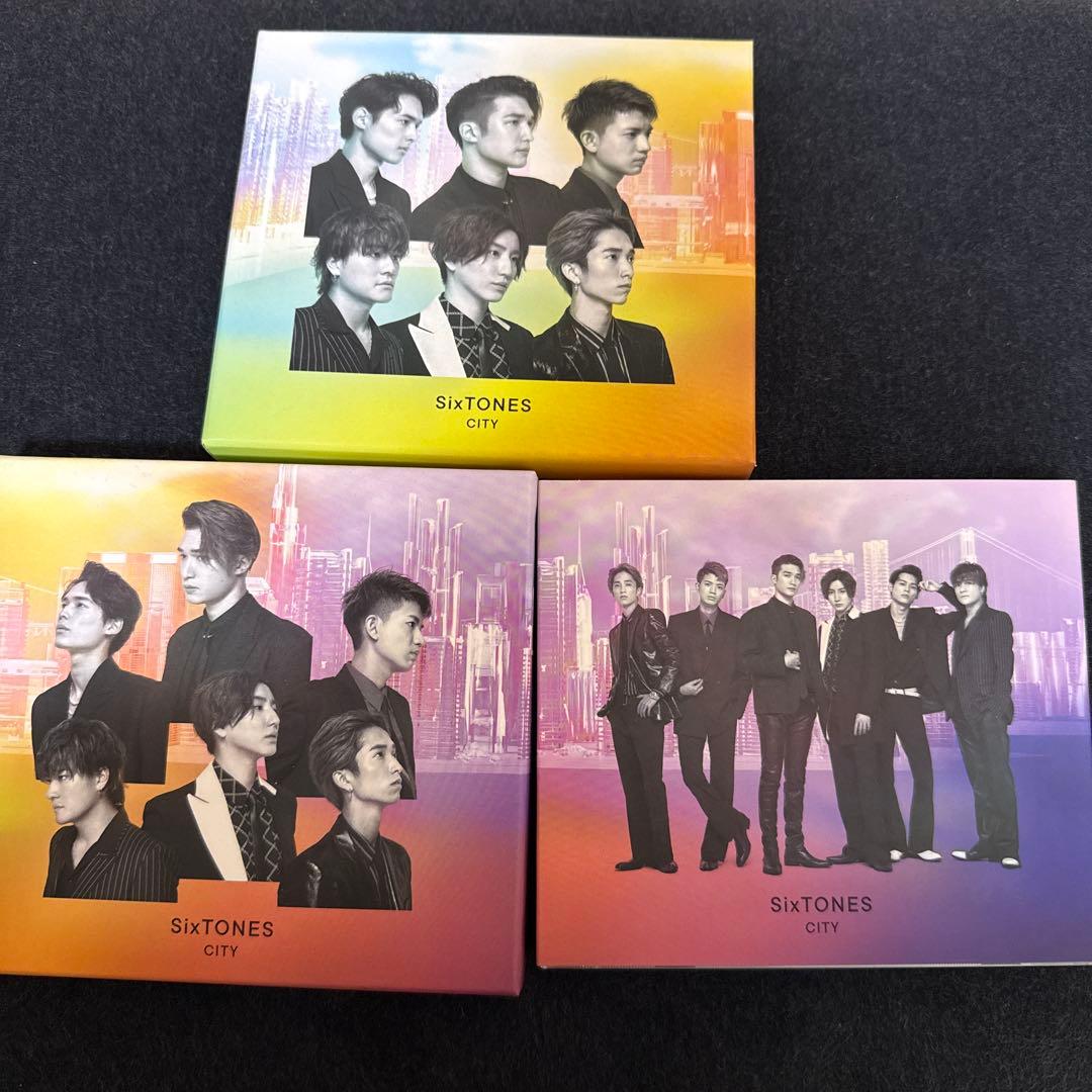 SixTONES CITY 3形態全て