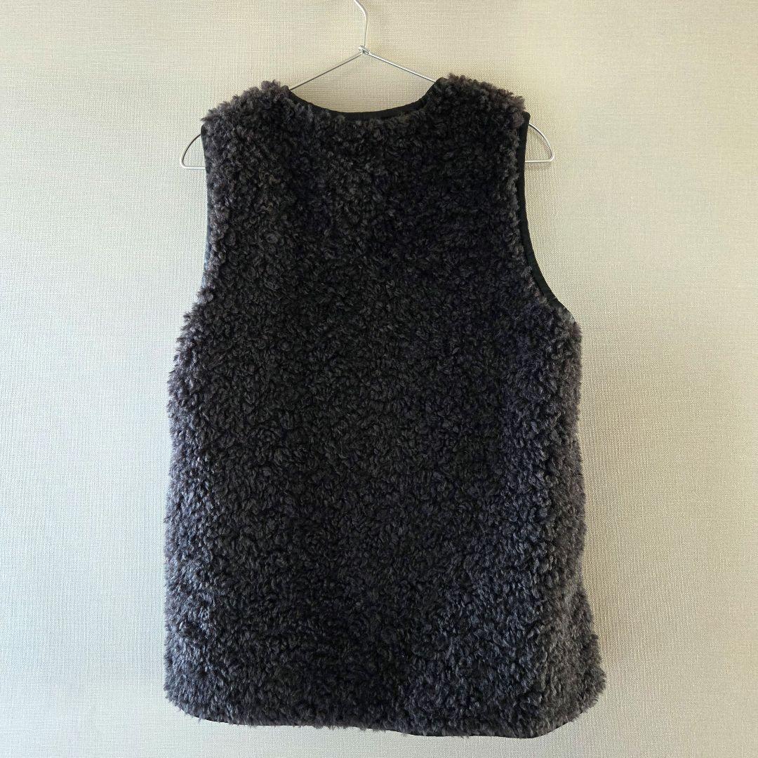 ジャーナルスタンダードレリューム シープフェイクファージップベスト