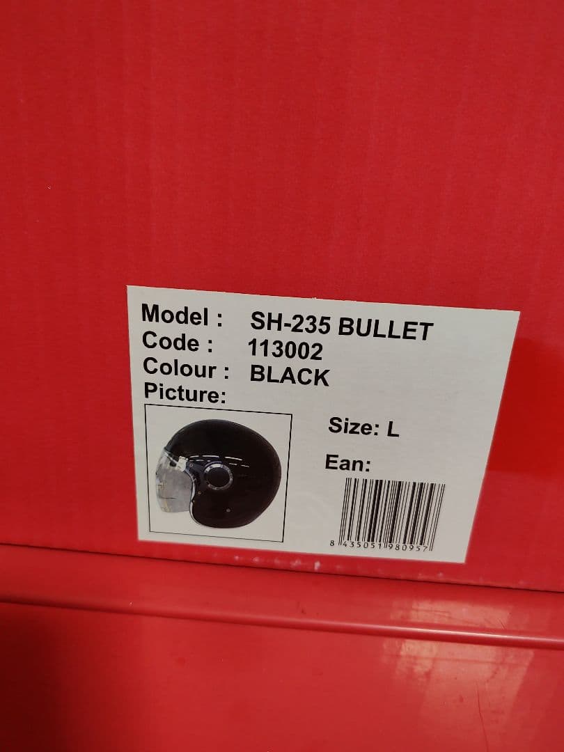 SH-235 ジェットヘルメット ブラック