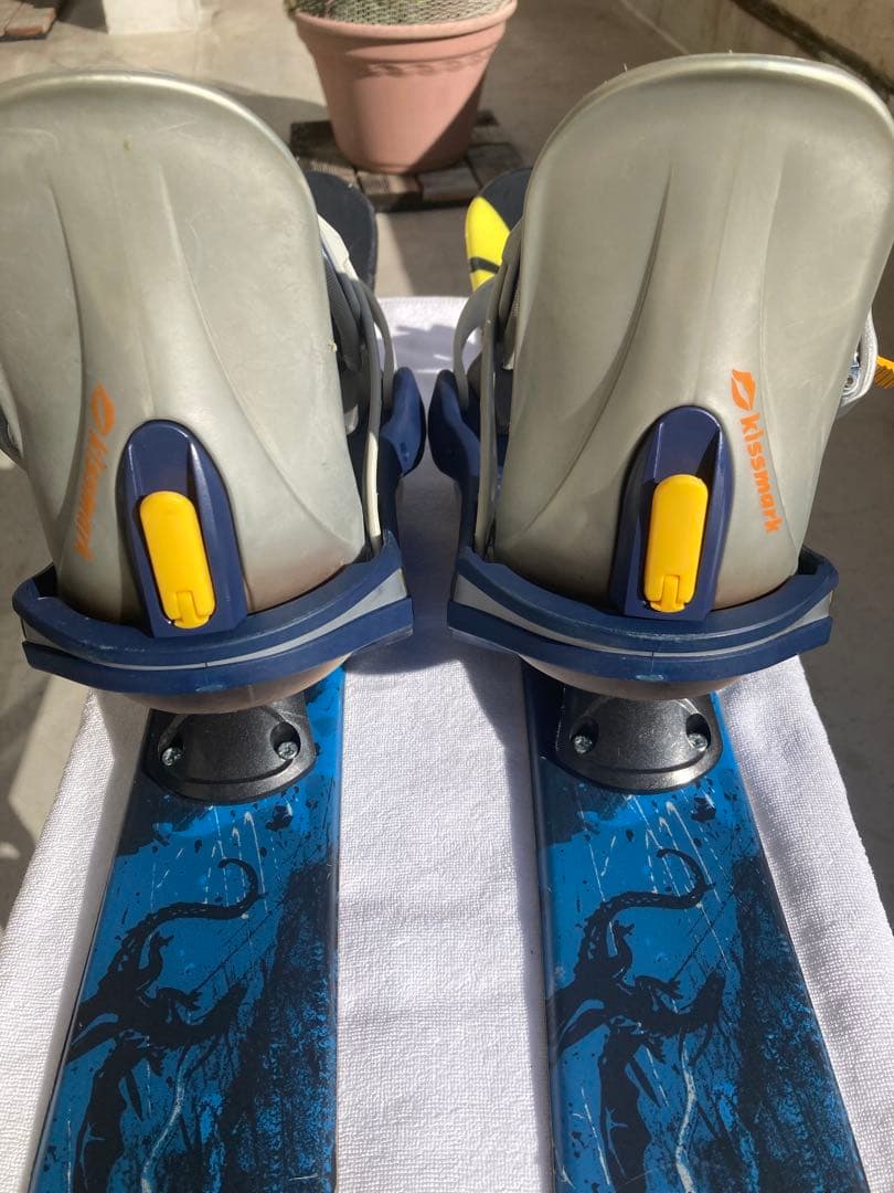 ショートスキー(ファン)　スノーボードブーツ用SALOMON ビィンディング無し