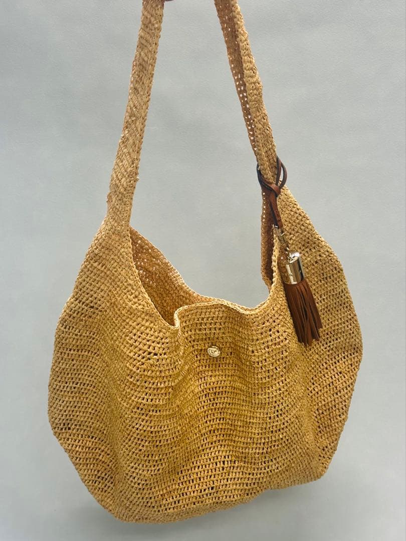 heidi ビッグラフィアバッグ タッセル付き