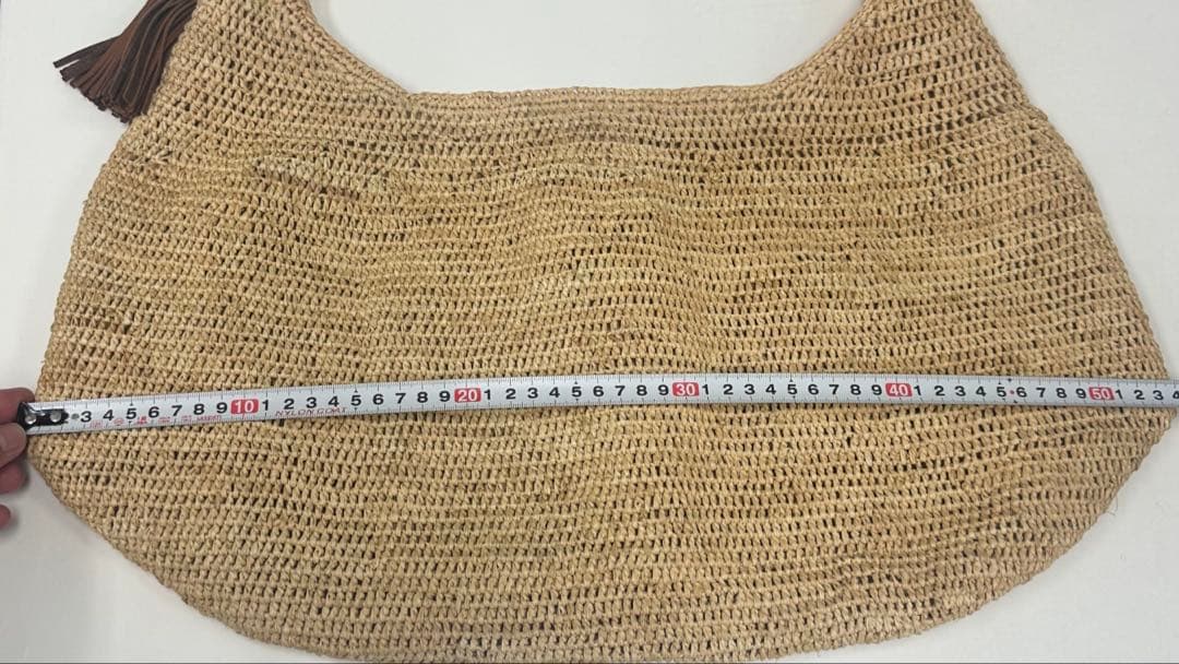 heidi ビッグラフィアバッグ タッセル付き