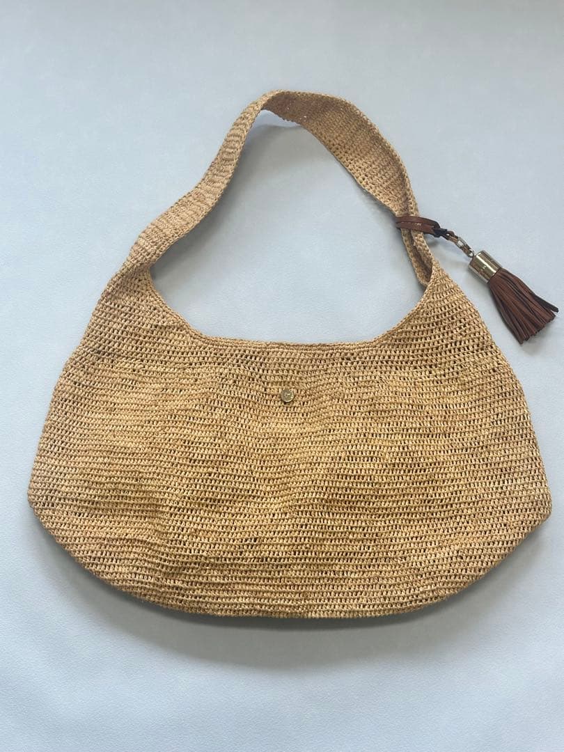 heidi ビッグラフィアバッグ タッセル付き