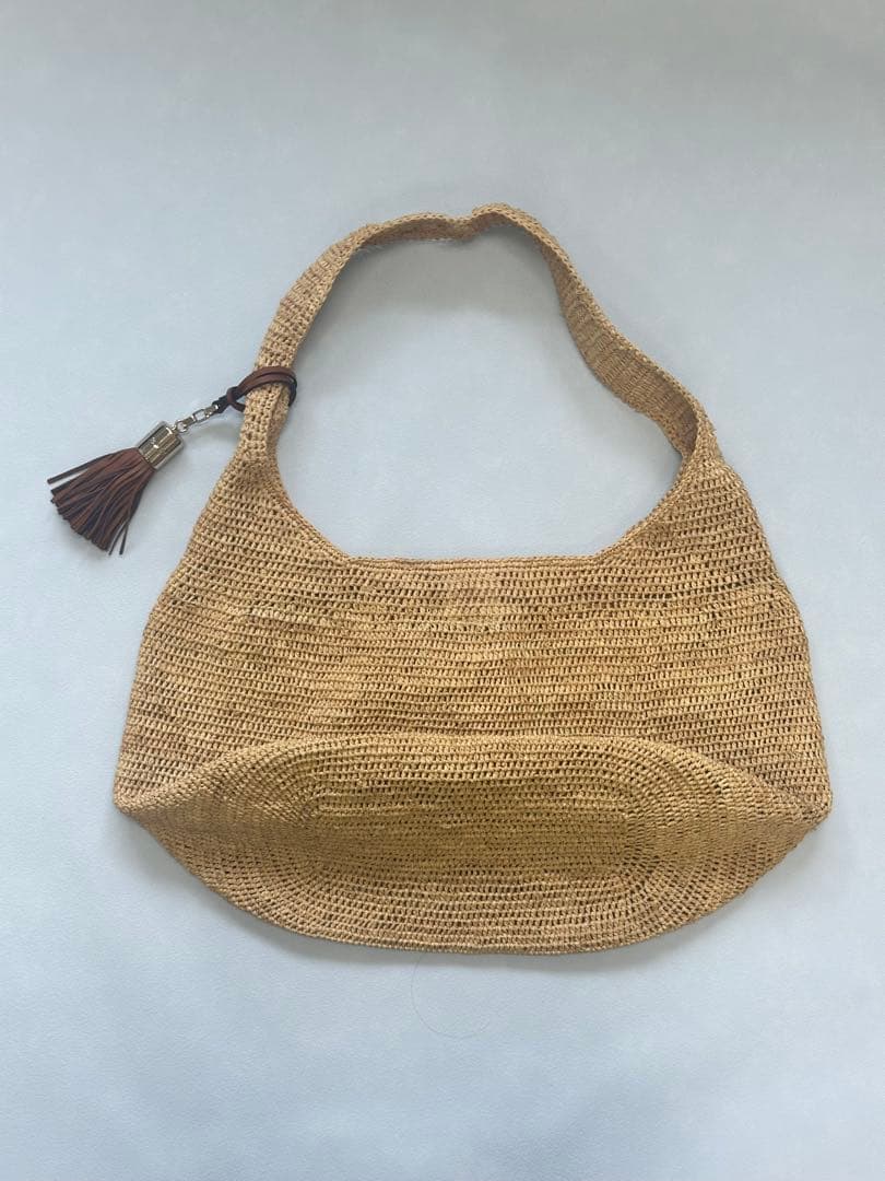 heidi ビッグラフィアバッグ タッセル付き