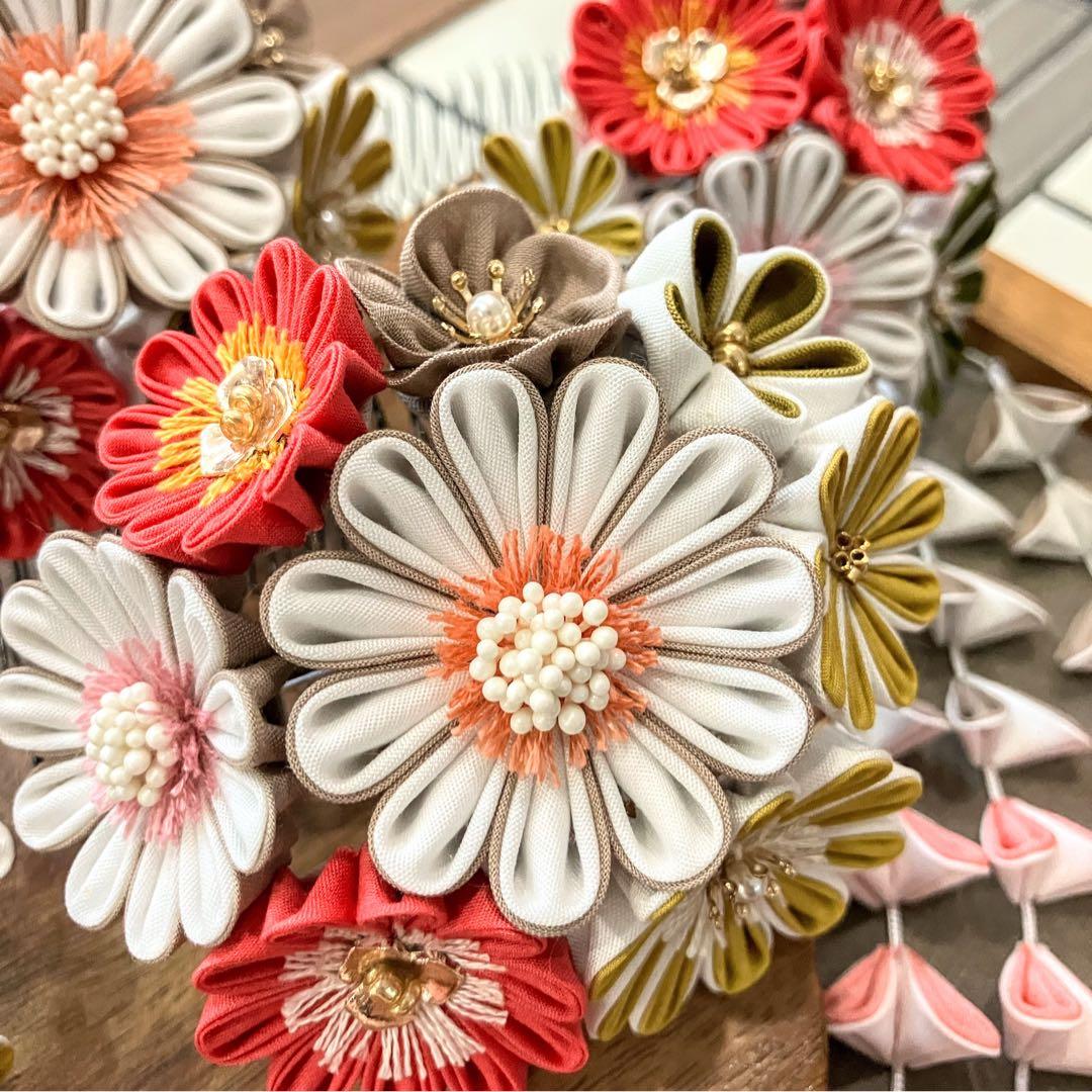 七五三用花飾り