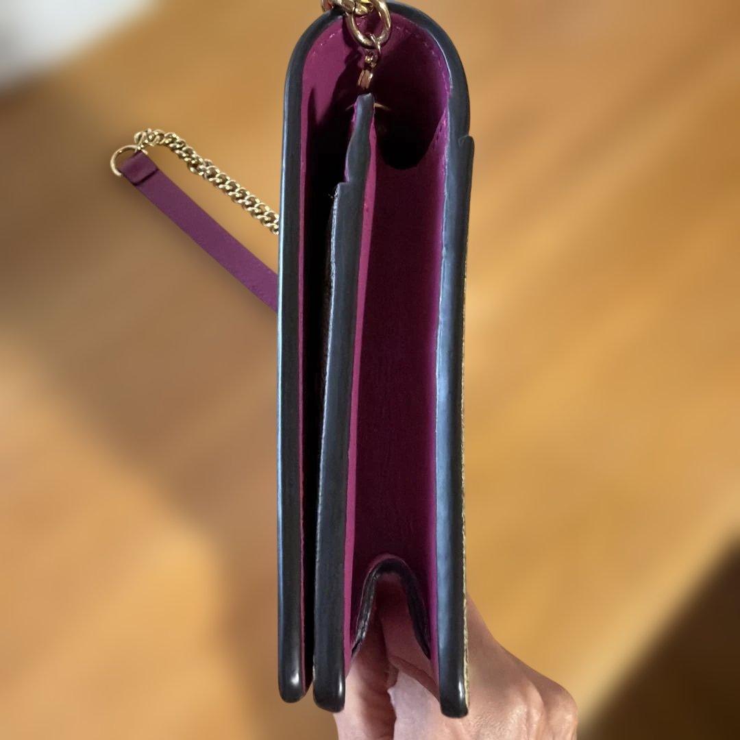 GGパターン 赤 ショルダーバッグ