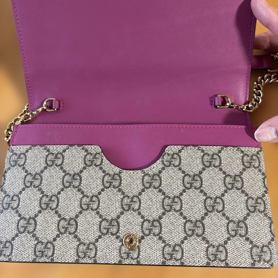 GGパターン 赤 ショルダーバッグ