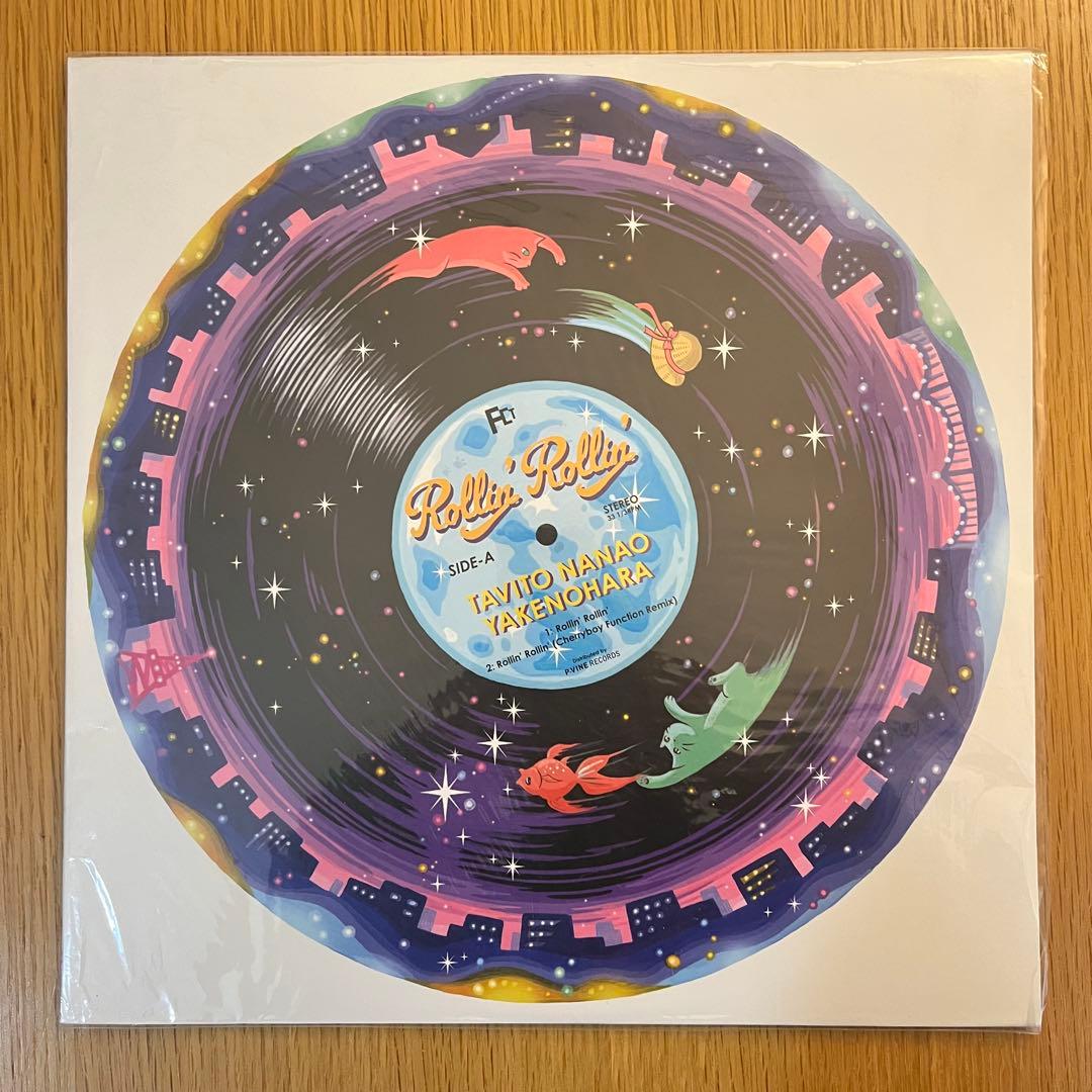 七尾旅人 やけのはら Rollin' Rollin' 希少　レコード　lp