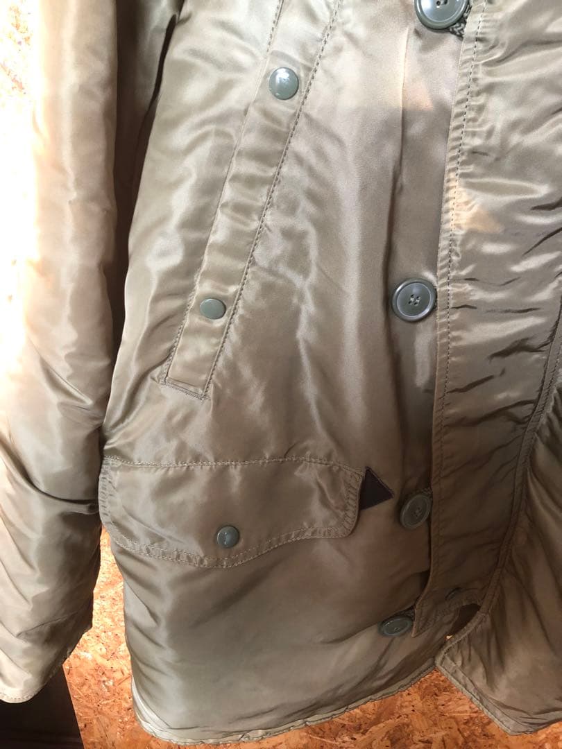 Alpha アルファインダストリーズ N-3B XL カーキ サンフェード