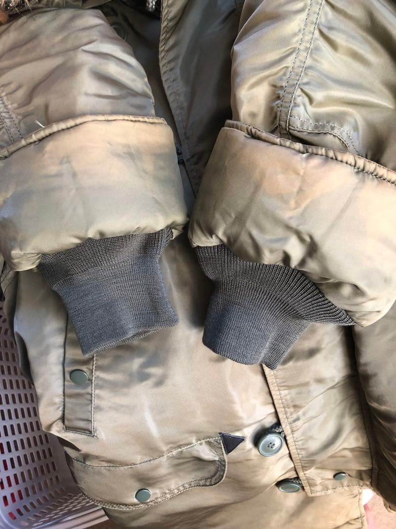 Alpha アルファインダストリーズ N-3B XL カーキ サンフェード