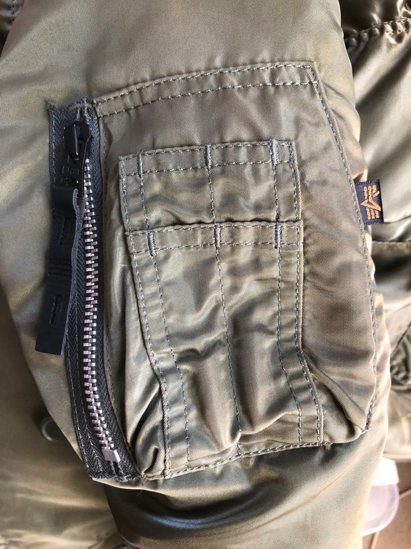 Alpha アルファインダストリーズ N-3B XL カーキ サンフェード