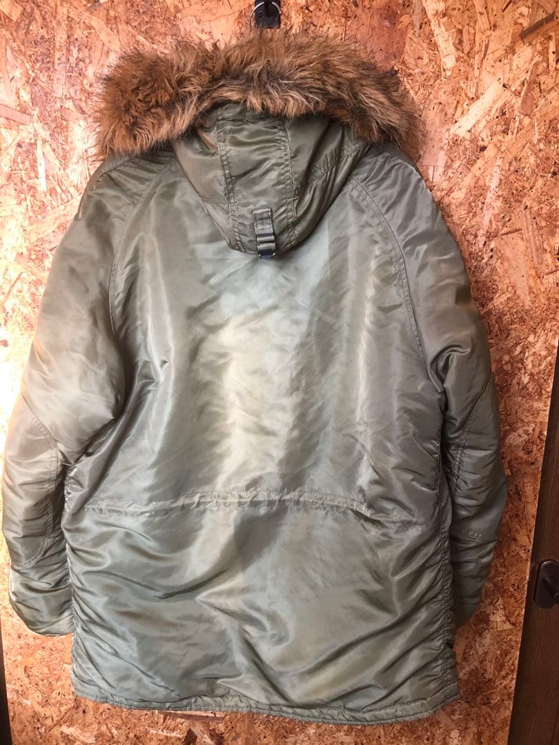 Alpha アルファインダストリーズ N-3B XL カーキ サンフェード