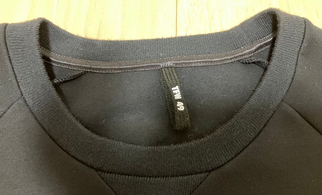 【美品】TFW49 ティーエフダブリューフォーティーナイン　スウェット4 黒