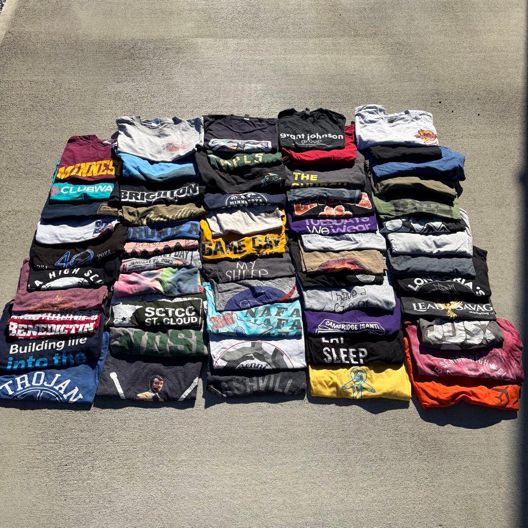 アメリカ古着　半袖Tシャツ　大量まとめ　Mサイズ