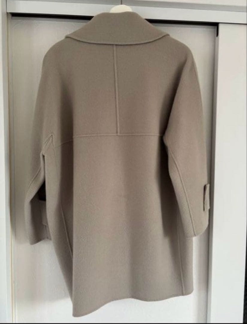 Mila Owen 接結ハーフ丈Aラインコート 川口春奈さん着用色違い♡