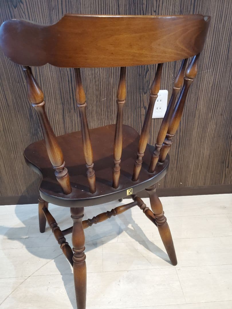 飛騨産業　キツツキ　 ウィンザーチェア　④