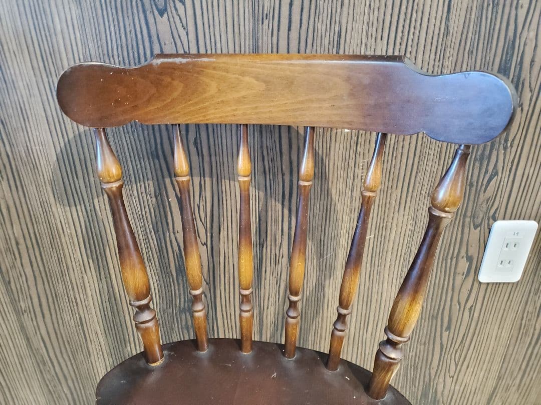 飛騨産業　キツツキ　 ウィンザーチェア　④