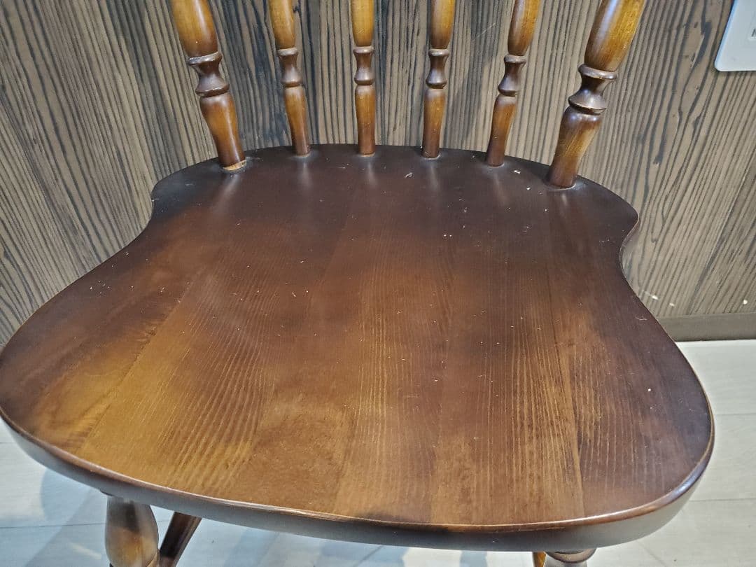 飛騨産業　キツツキ　 ウィンザーチェア　④