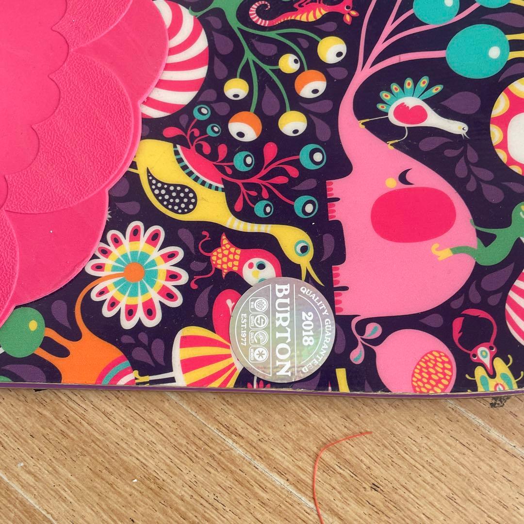 BURTON　キッズスノーボードセット　120cm　バートン　バイン付3点セット