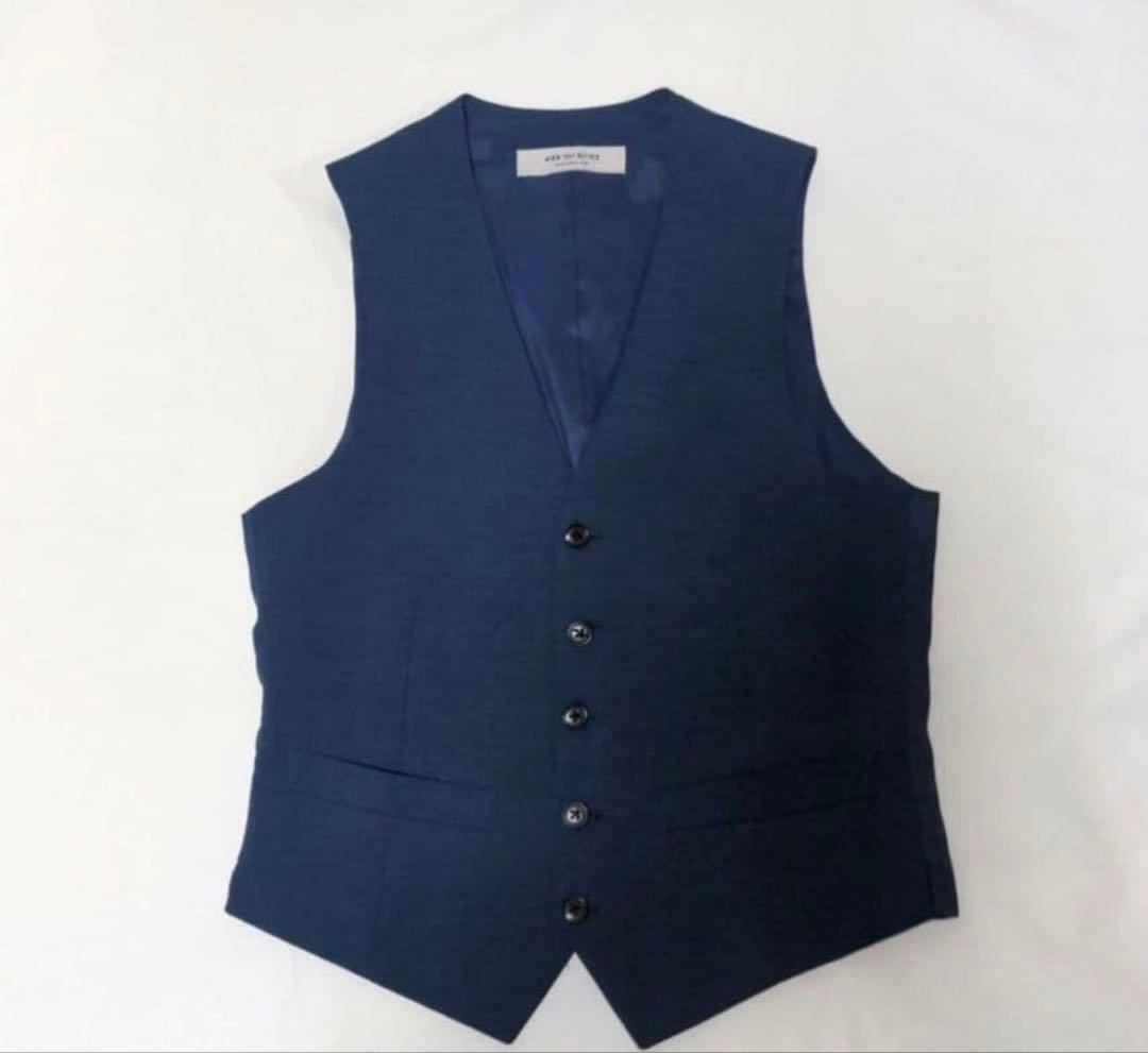 【３点セット】Ｓサイズ　ユナイテッドアローズ　3ピーススーツ　ネイビー