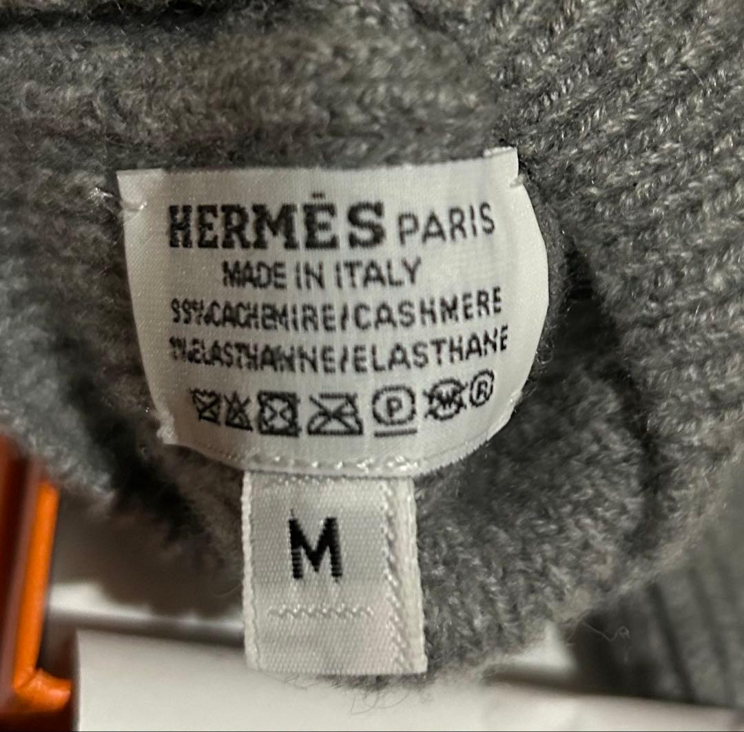 エルメス カシミヤ　手袋