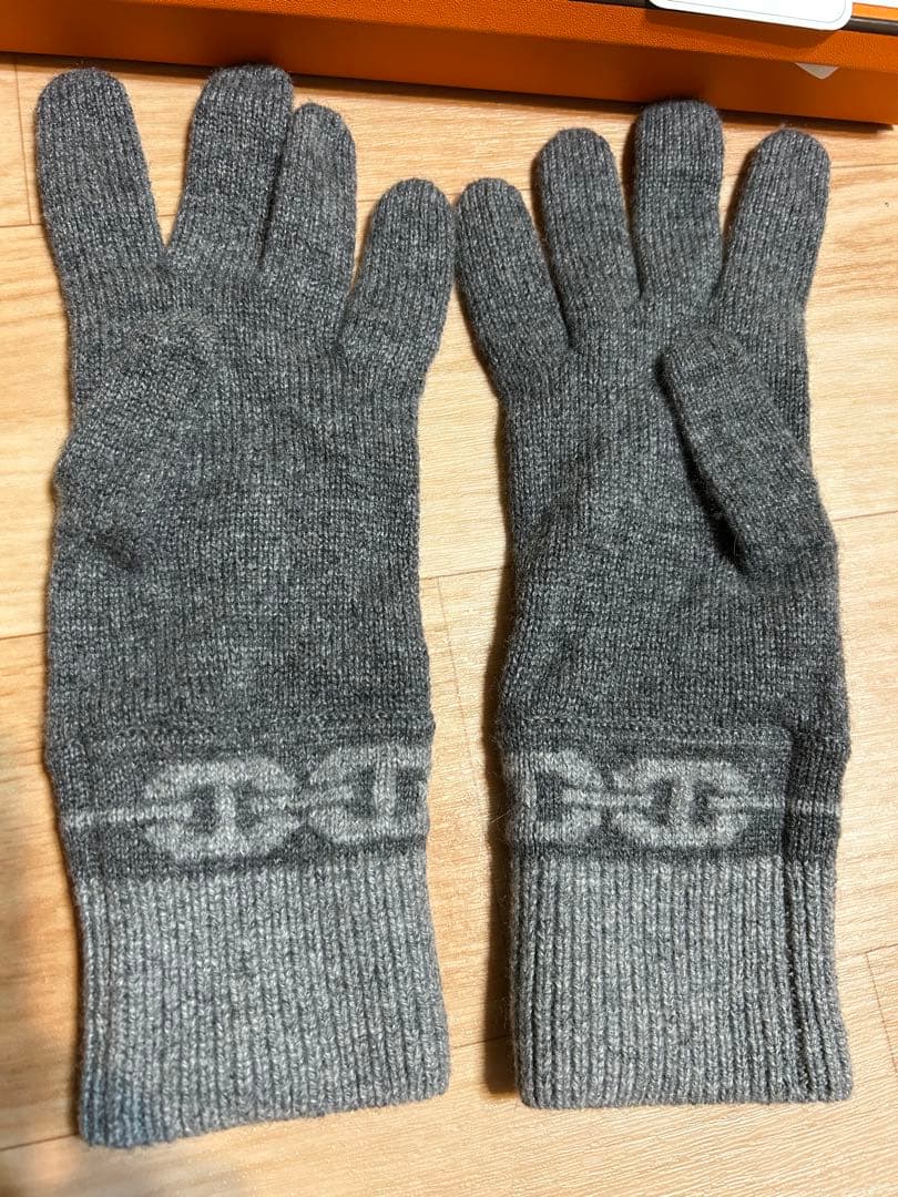 エルメス カシミヤ　手袋