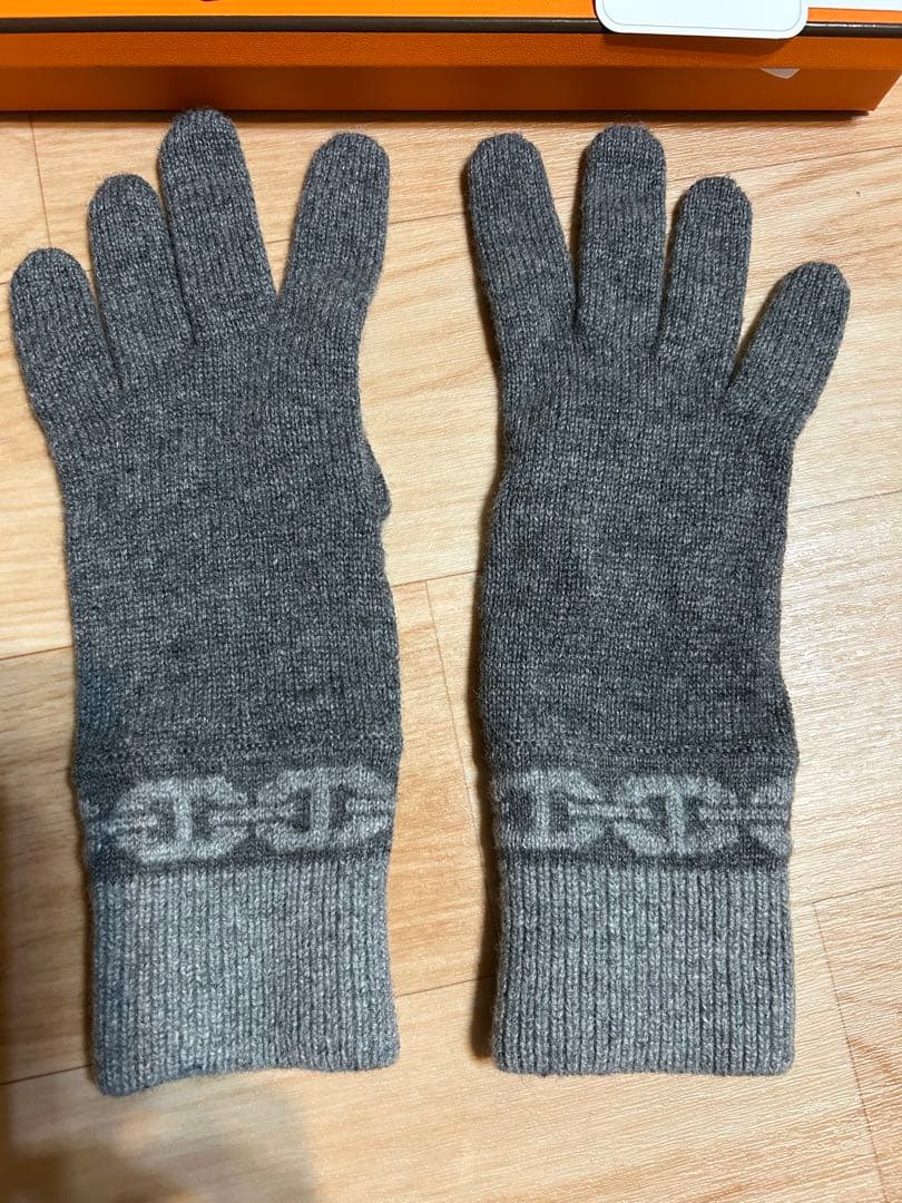 エルメス カシミヤ　手袋