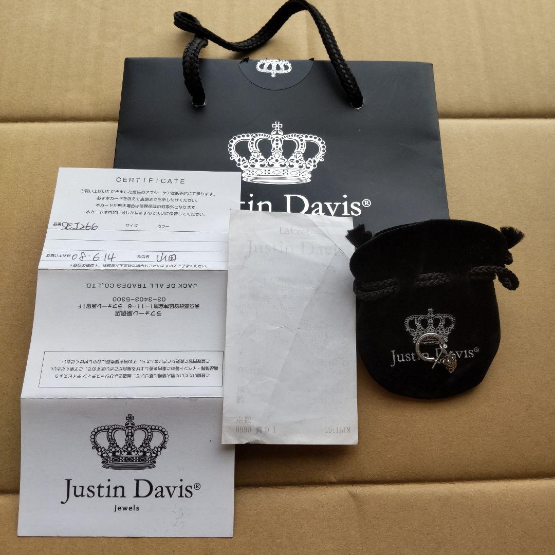 ジャスティンデイビス　ピアス Justin Davis スカル ドクロ フープ