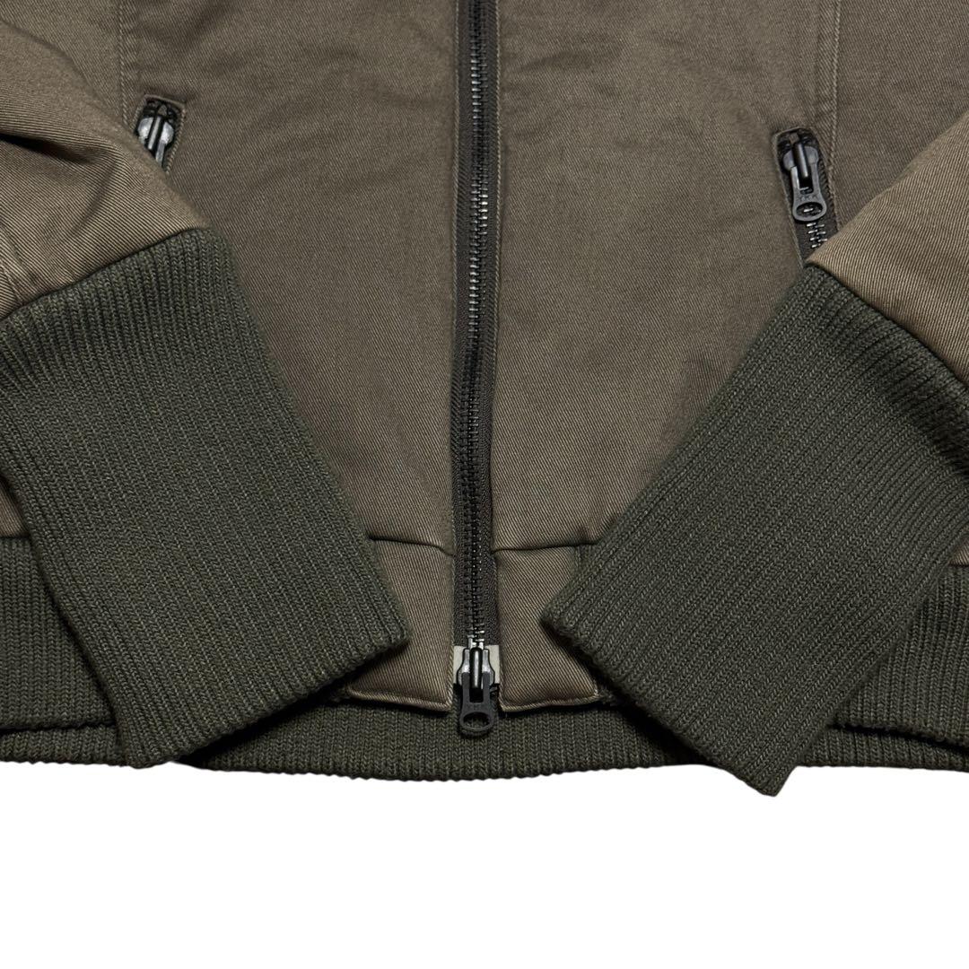 ジャケット・アウター ZEALL Y2K 00s Padded Zip Jacket Rib Knit