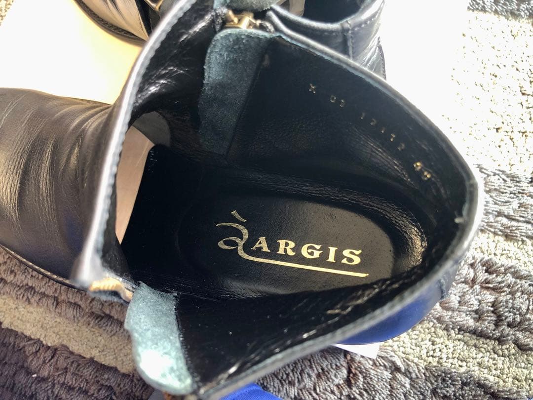 【美品】ARGISアルジス サイドジップブーツ本革サイズ40