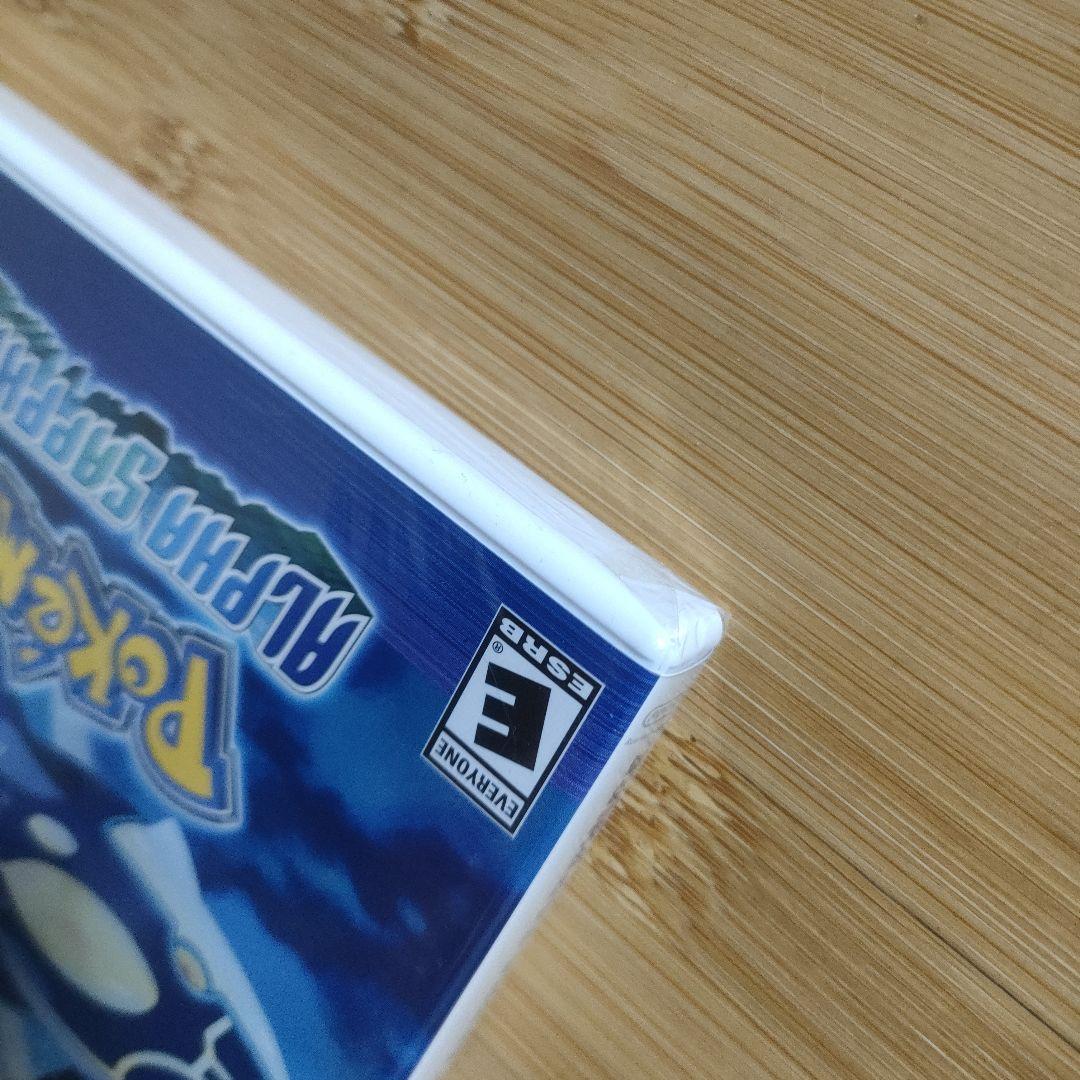 【正規品 新品未開封】ポケモン アルファサファイア 3DSシュリンク付き