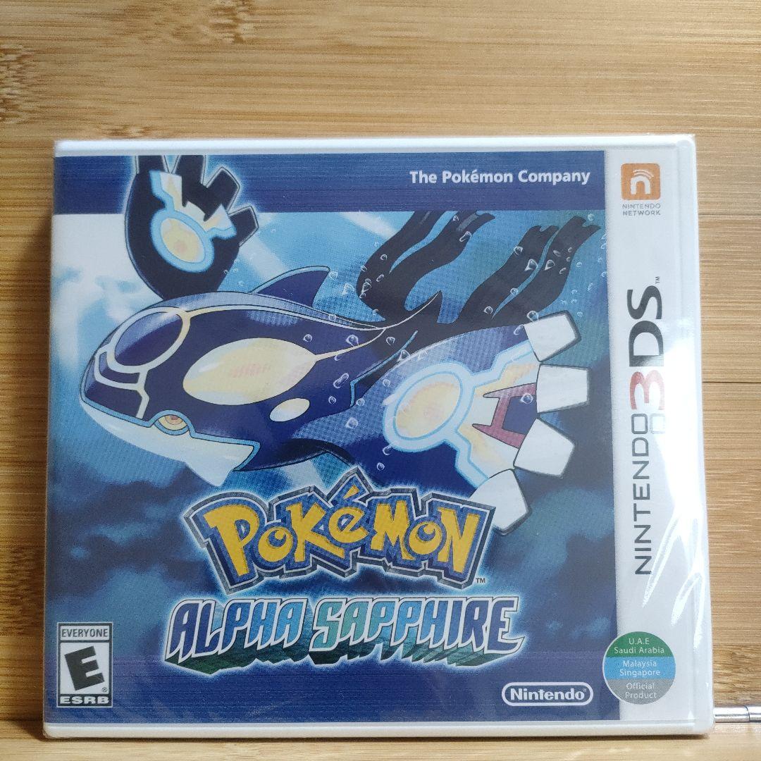 【正規品 新品未開封】ポケモン アルファサファイア 3DSシュリンク付き