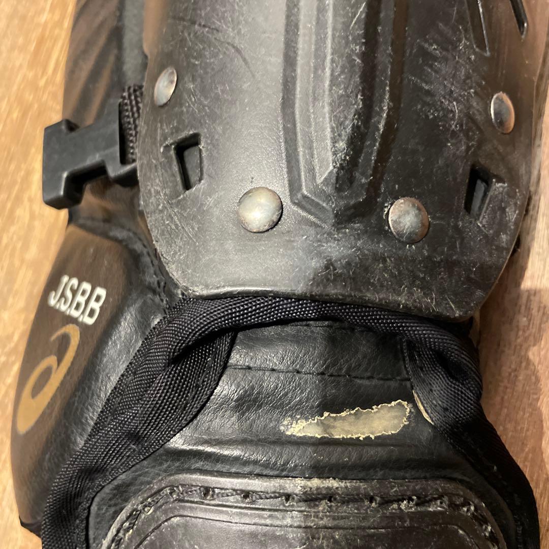 【洗濯済】アシックス軟式キャッチャー防具 一式 ブラック JSBB