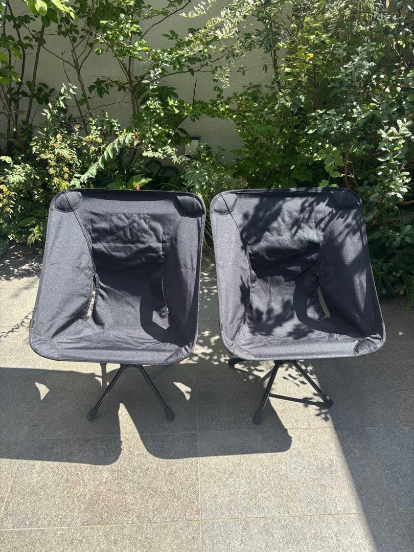 Helinox Tac. スイベルチェア / ブラック　2脚セット