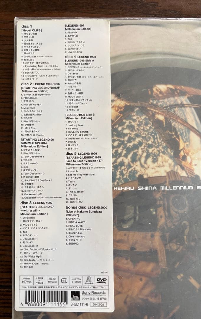 r*2様 椎名へきる/ヘキル・シイナ・ミレニアム・エディション 1995-200