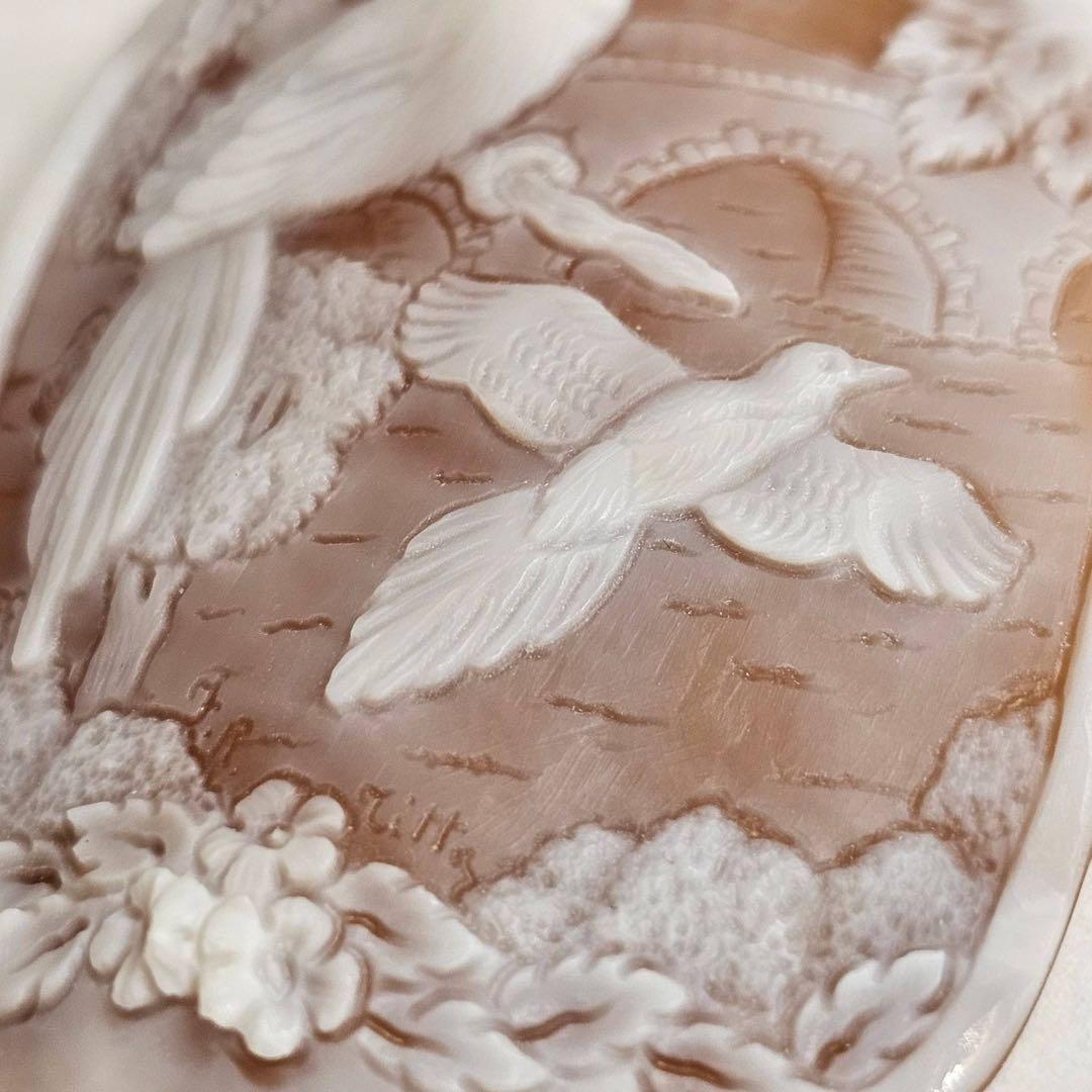 【F•R•ティッタ作】シェルカメオ ルース