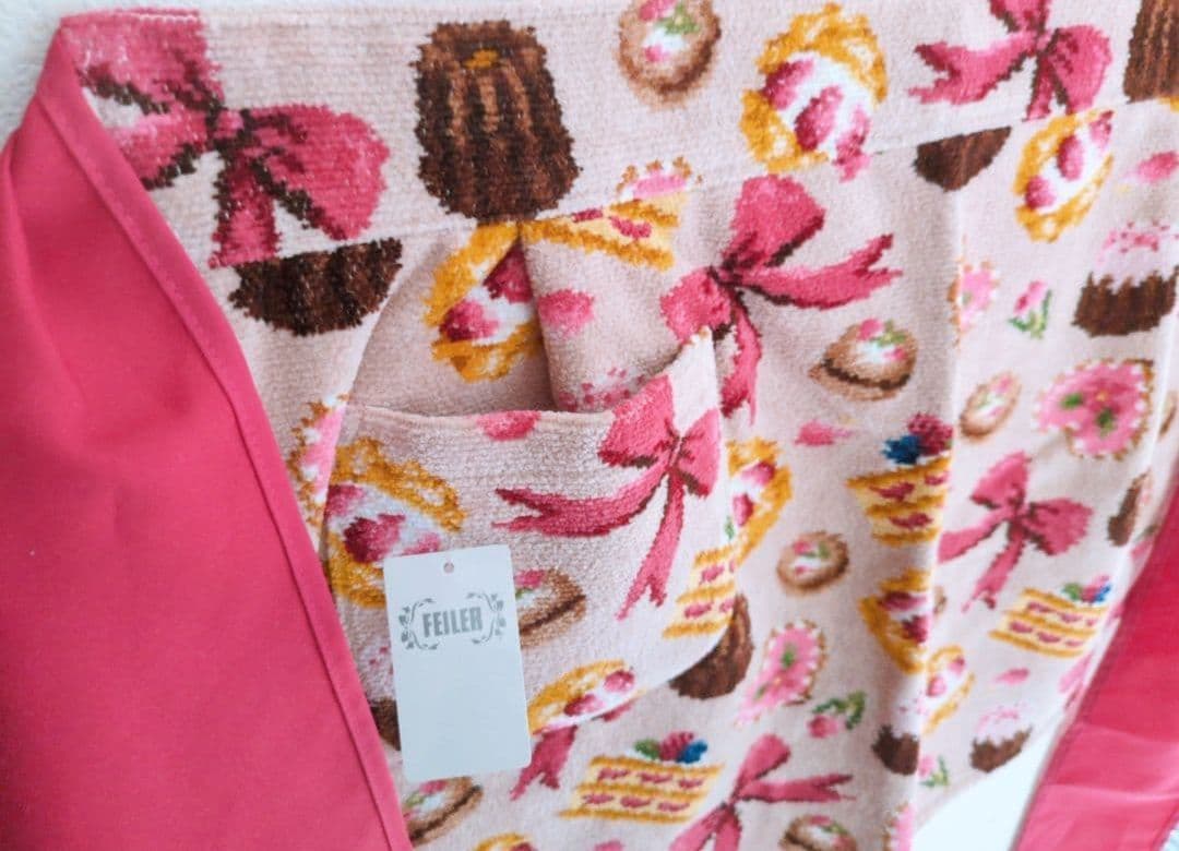 ✩1/30限定価格✩フェイラー　カフェエプロン　ハッピーモーメント